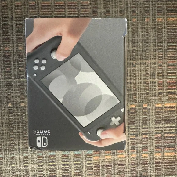 Nintendo Gray Handheld Console Compact Design